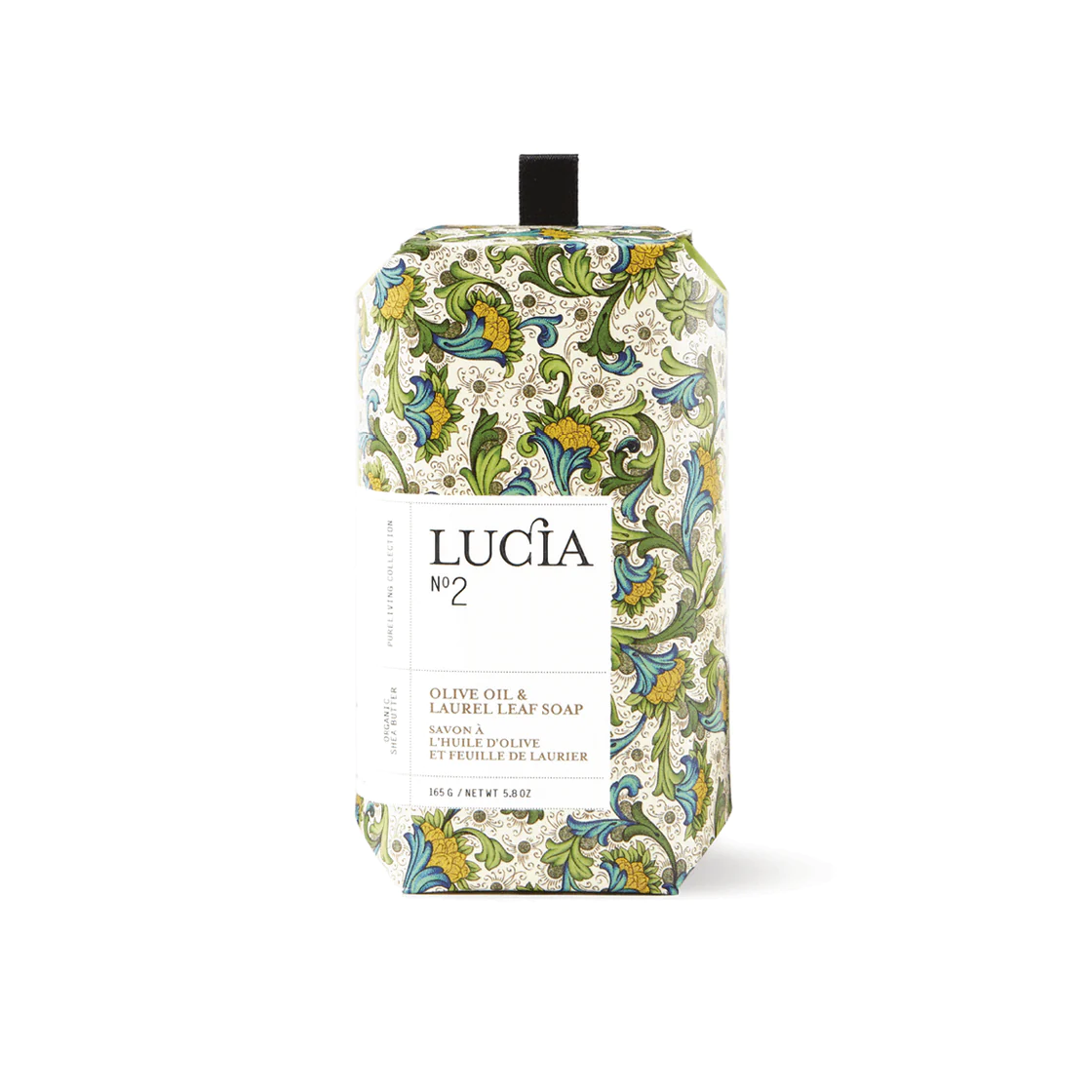 lucia olive oil and laurel leaf soap