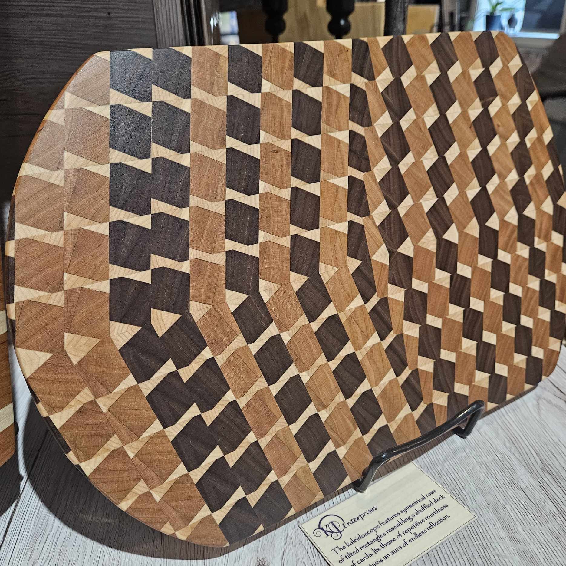 kaleidoscope cutting board